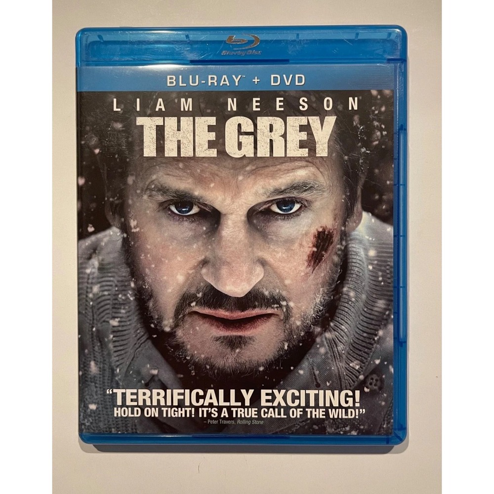 The Grey Blu-ray DVD Combo Pack Liam Neeson Survival Thriller Movie